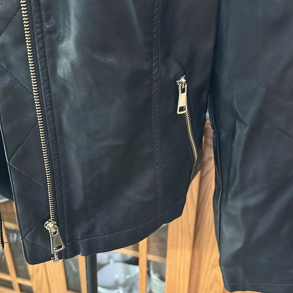 CiSono Pleather Biker Jacket - Picture 4 of 7